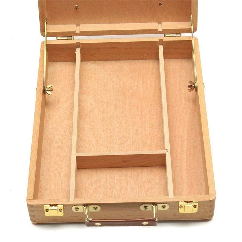 Wooden Desktop Easel and Storage Case for Paint by Numbers – Figured'Art